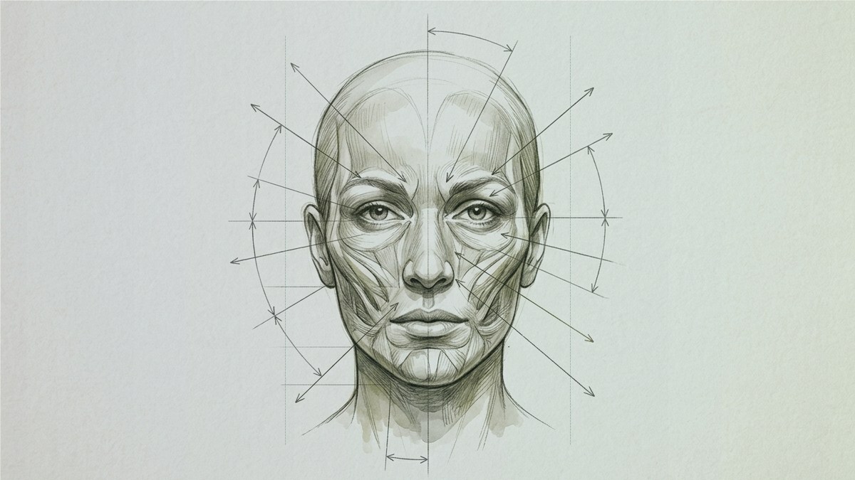 Face age vs chronological age vs biological age comparison