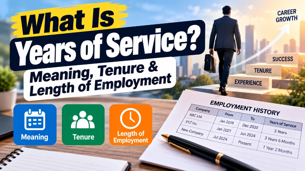 What Is Years of Service? Meaning, Tenure and Length of Employment