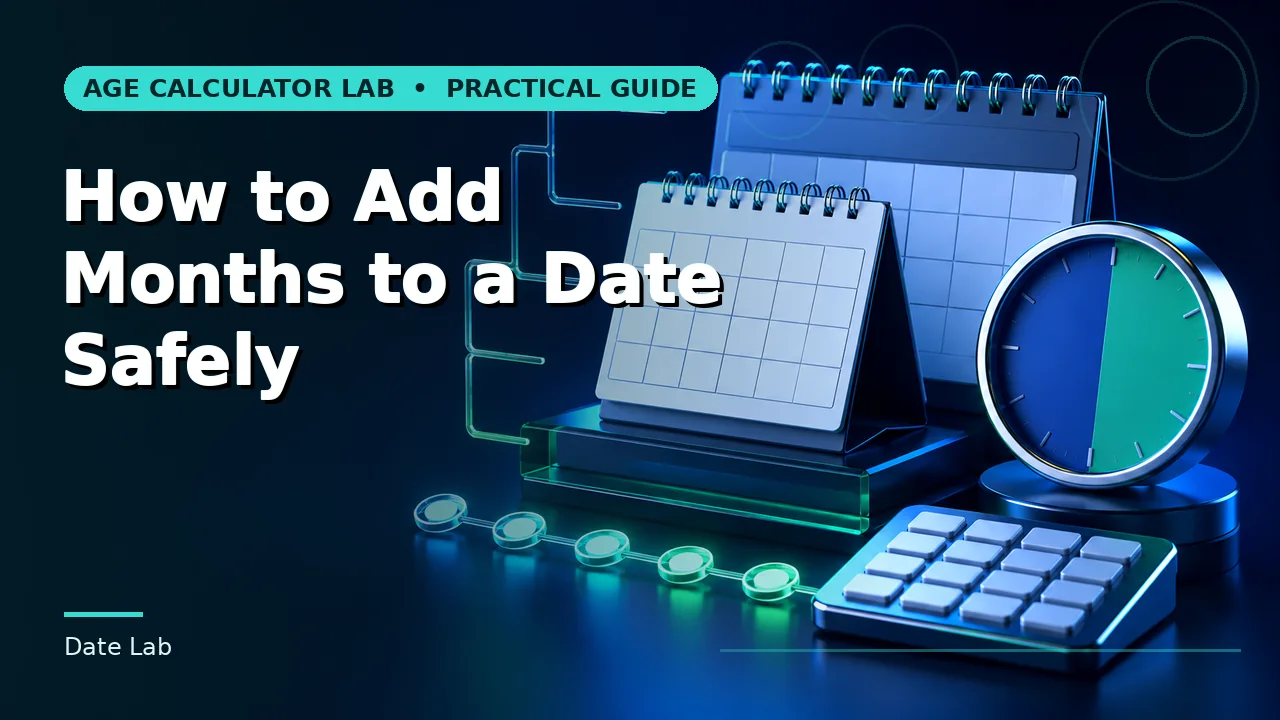 Featured image for How to Add Months to a Date Safely