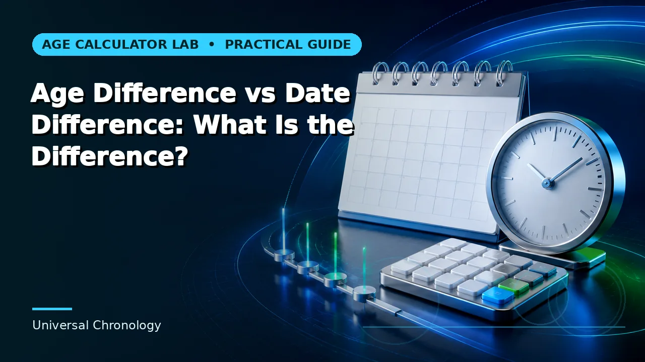 Featured image for Age Difference vs Date Difference: What Is the Difference?