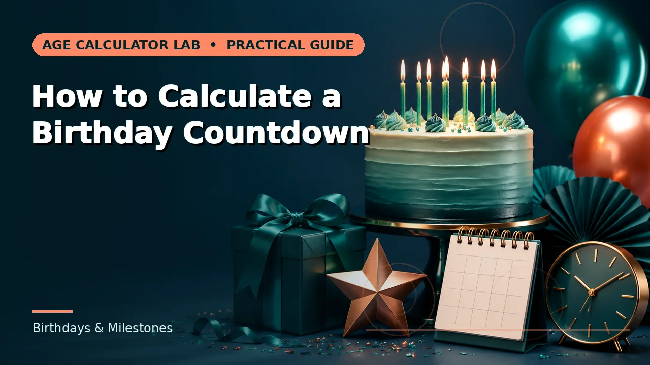 Featured image for How to Calculate a Birthday Countdown