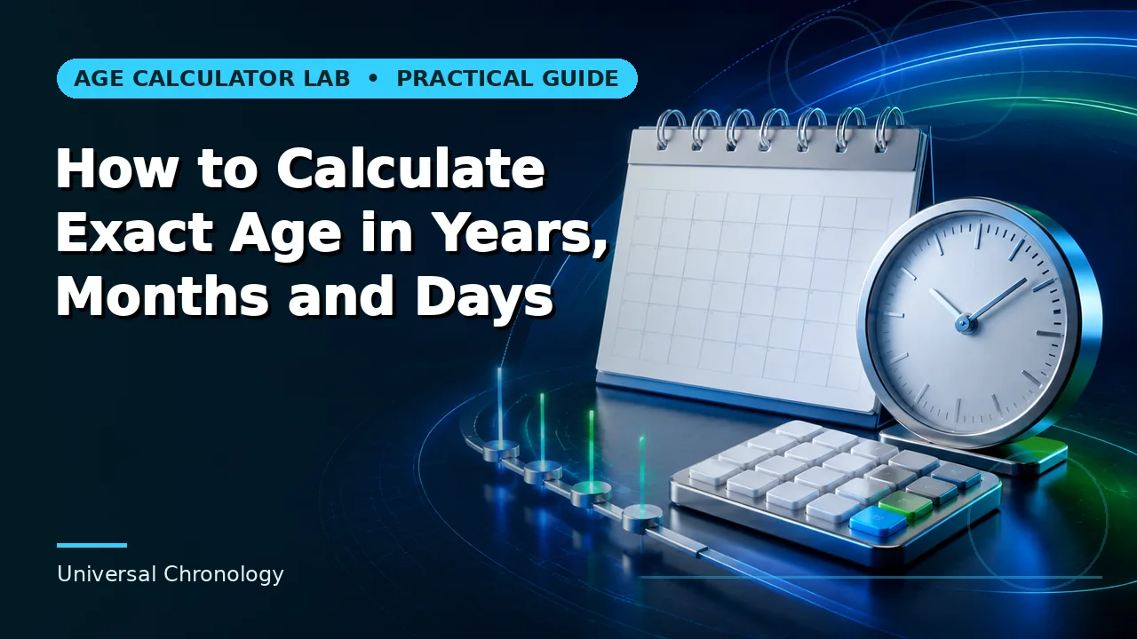 Featured image for How to Calculate Exact Age in Years, Months and Days