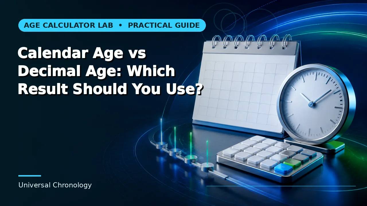 Featured image for Calendar Age vs Decimal Age: Which Result Should You Use?