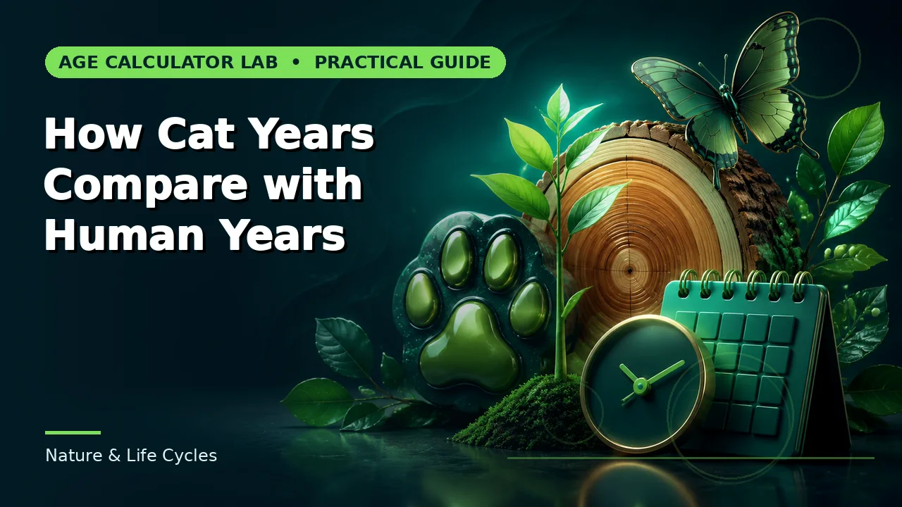 Featured image for How Cat Years Compare with Human Years