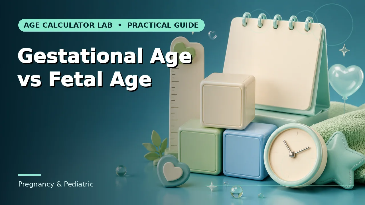 Featured image for Gestational Age vs Fetal Age