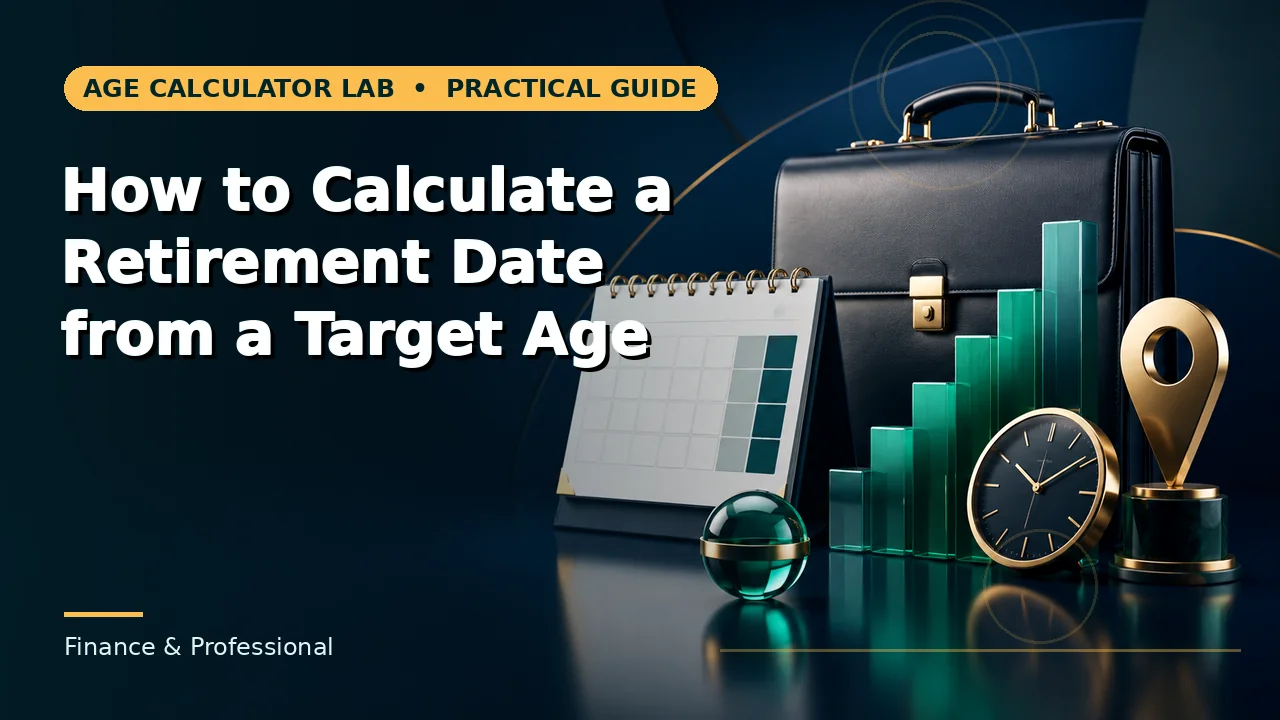 Featured image for How to Calculate a Retirement Date from a Target Age