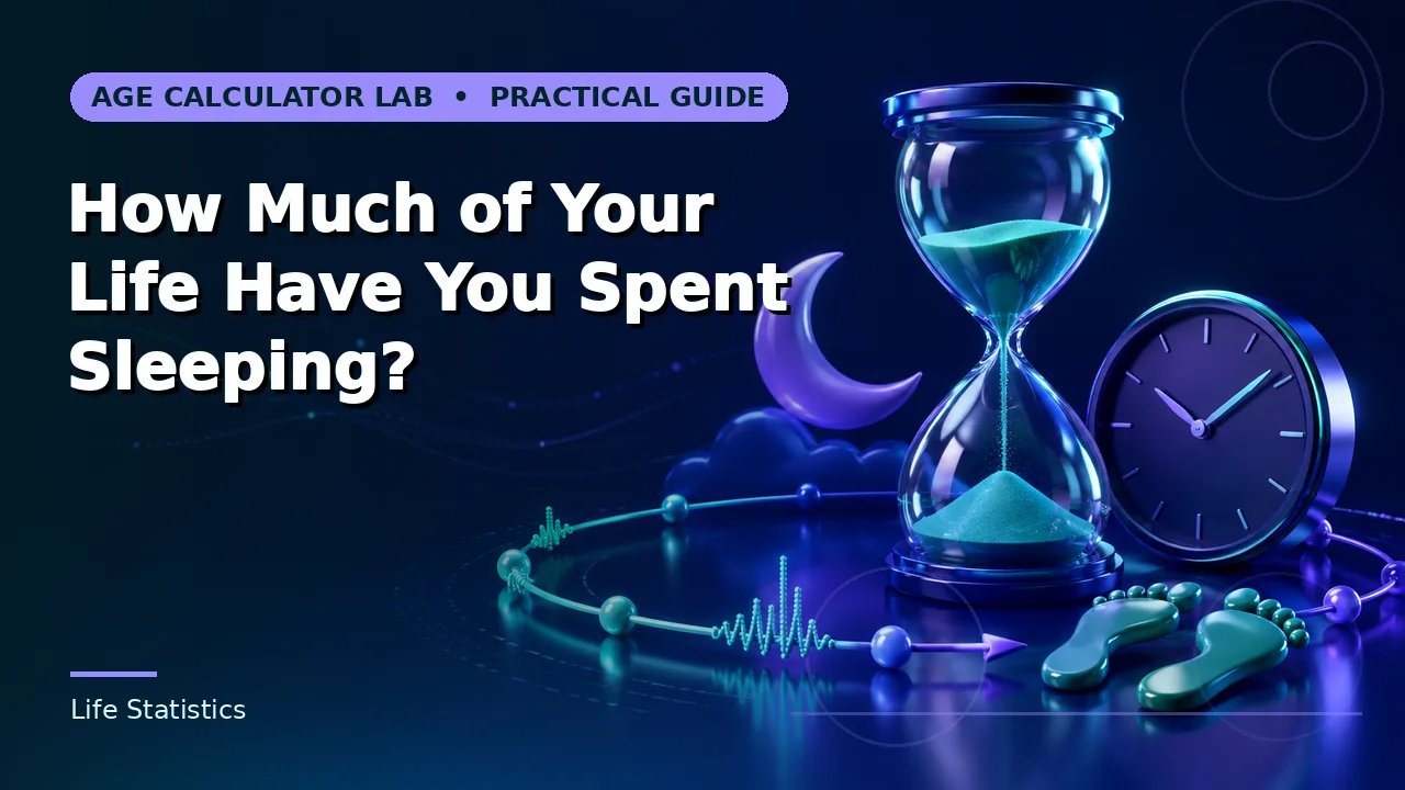 Featured image for How Much of Your Life Have You Spent Sleeping?