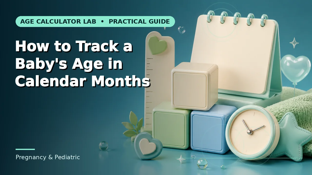 Featured image for How to Track a Baby's Age in Calendar Months