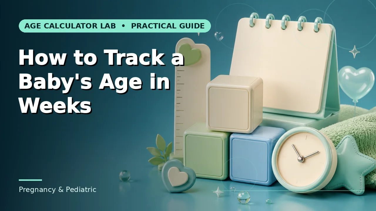 Featured image for How to Track a Baby's Age in Weeks