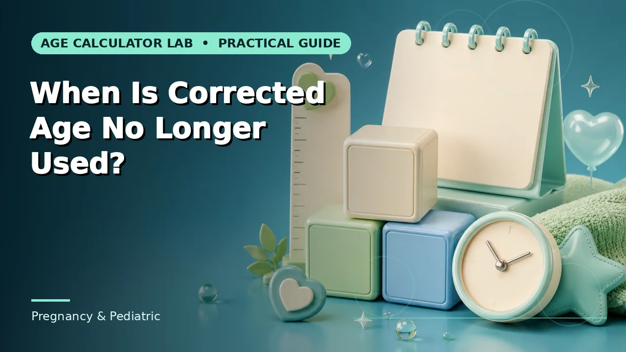 Featured image for When Is Corrected Age No Longer Used?