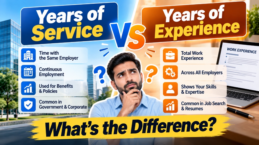 Years of Service vs Years of Experience: Key Differences