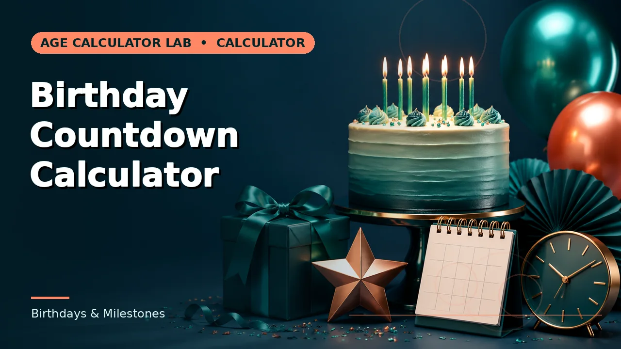 Birthday Countdown Calculator thumbnail