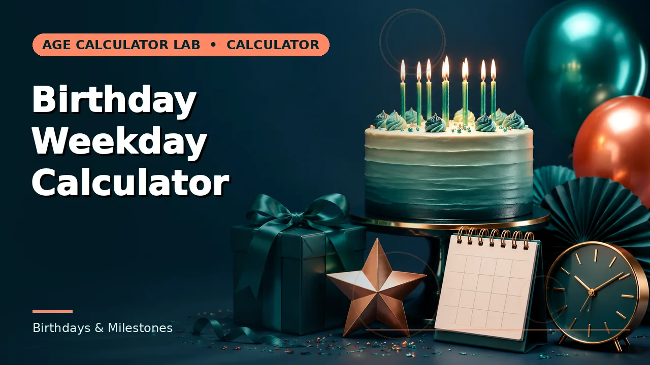 Birthday Weekday Calculator thumbnail