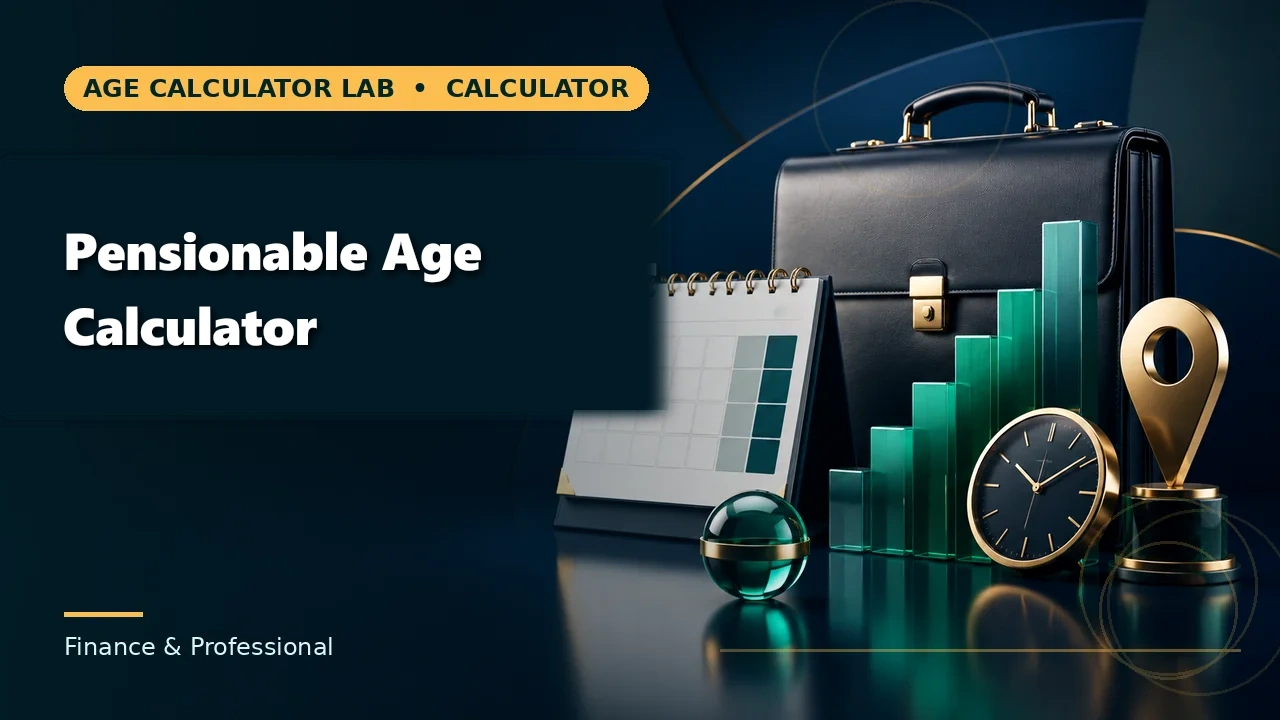 Pensionable Age Calculator